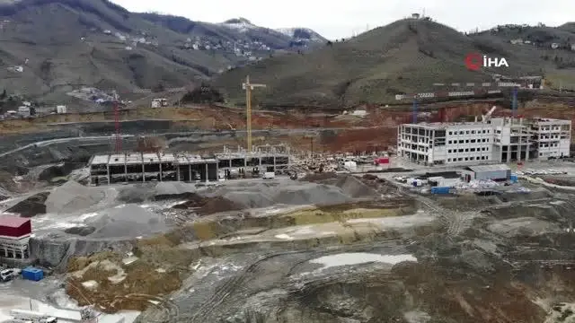 Son dakika... Ordu Kent Hastanesi'nin yüzde 25'i tamam