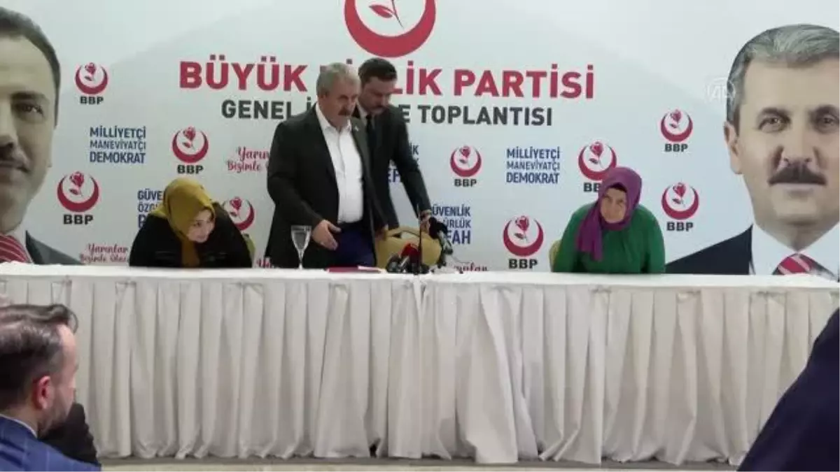 Destici: 'BBP olarak, Cumhur İttifakı'nın bir parçasıyız'