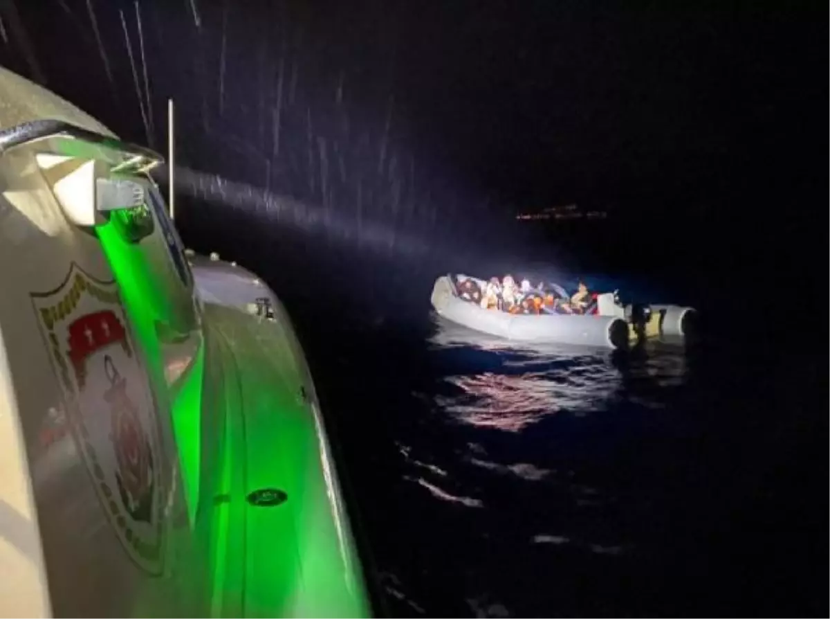 Datça'da 27 kaçak göçmen ölümün eşiğinden döndü