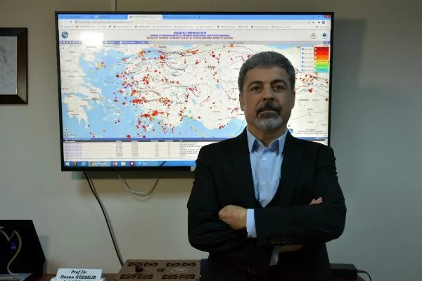 Prof. Dr. Sözbilir: İzmir'de 7.1 büyüklüğünde bir zelzele olabilir