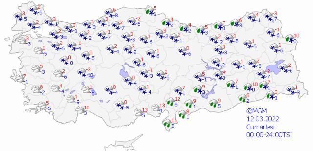 Türkiye, 5 gün boyunca sürecek soğuk ve yağışlı havanın etkisine giriyor