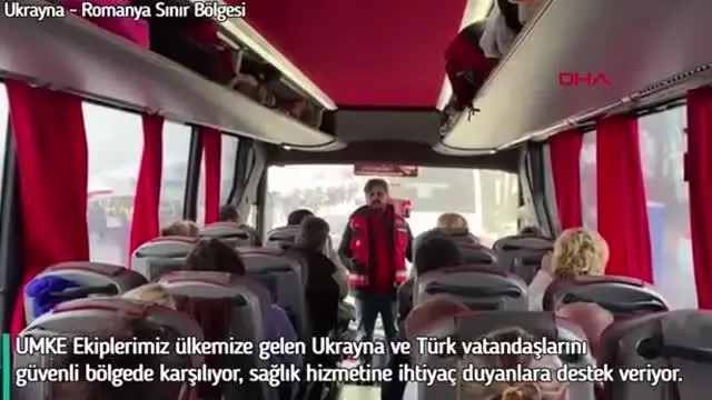 UMKE çalışanı, Ukrayna hududunda sıhhat hizmeti veriyor