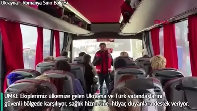 UMKE çalışanı, Ukrayna hududunda sıhhat hizmeti veriyor