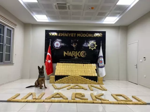 Van'da bir haftada 158 kilo 969 gram uyuşturucu ele geçirildi