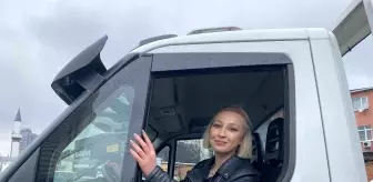 'Mesleğin kadını erkeği olmaz' deyip çekici operatörü oldu