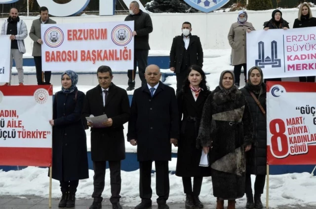 Erzurum'da 8 Mart Dünya Kadınlar Günü etkinlikleri
