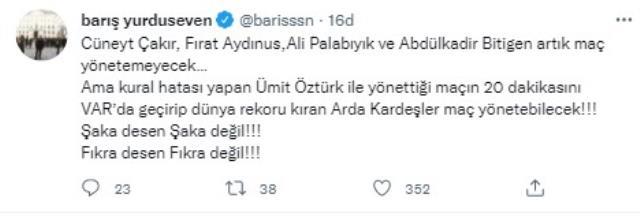 Herkes gerçek mi diye birbirine soruyor! Tarihi hakem kıyımına yorumculardan reaksiyon: Türk futboluna kara leke