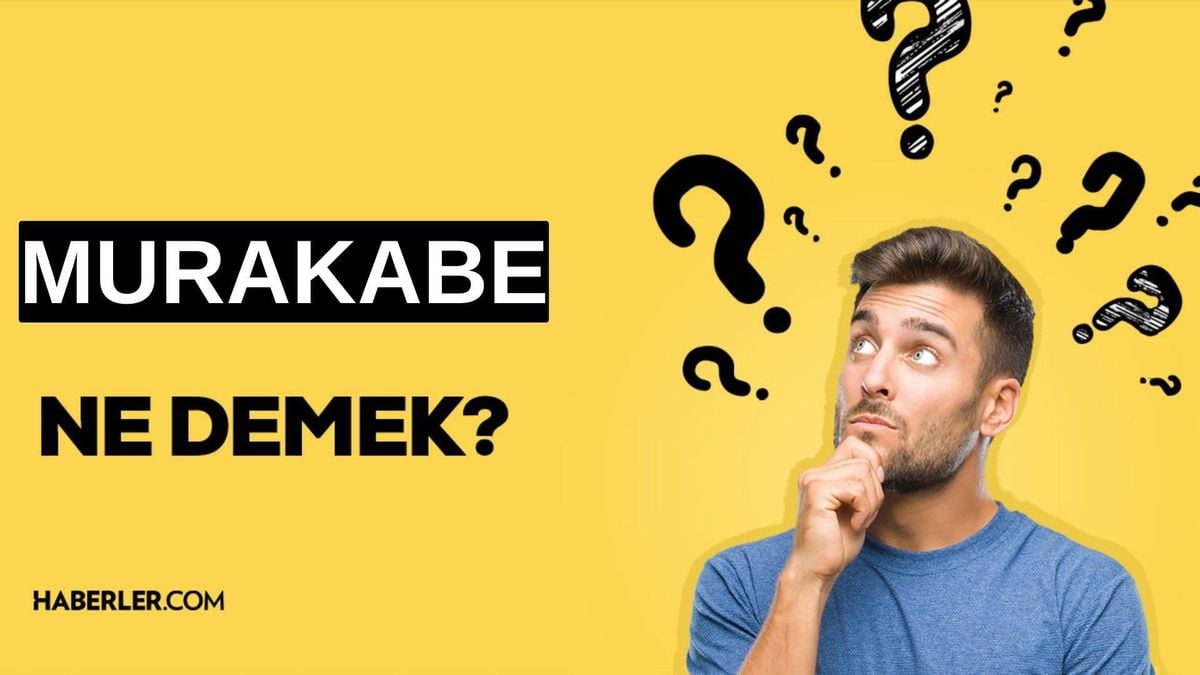 Murakabe ne demek? TDK'ye murakabe ne anlama geliyor?