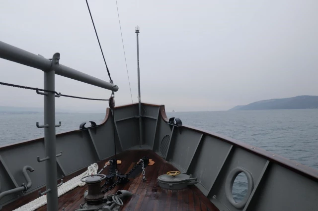 Son dakika haberleri: Çanakkale Savaşı'nın seyrini değiştiren Nusret Mayın Gemisi 107 yıl sonra birebir rotada