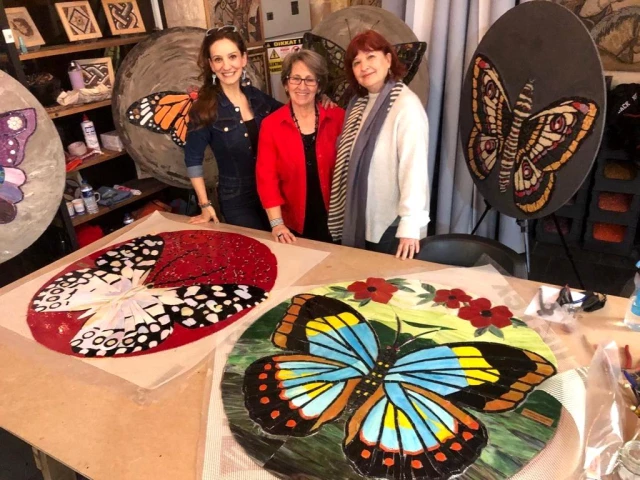 16 farklı kelebek mozaiği, Gaziantep'te görücüye çıktı