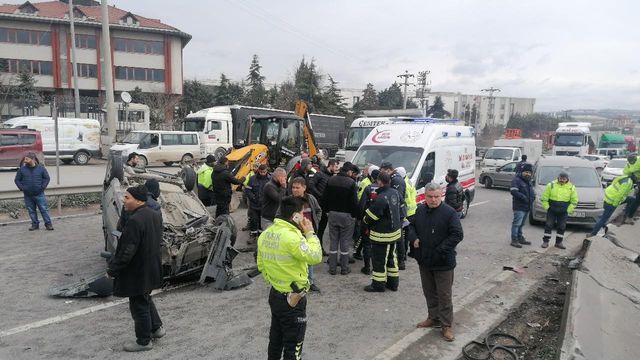 d 100 de 4 arac birbirine girdi ortalik savas 4 14783868 o