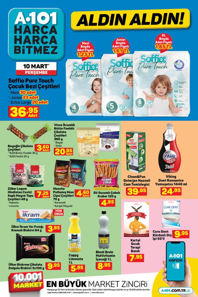 A101 aktüel ürünler kataloğu! 10 Mart A101 bu hafta katalog ürünleri neler? A101'e gelecek ürünler ve A101 fiyat listesi!