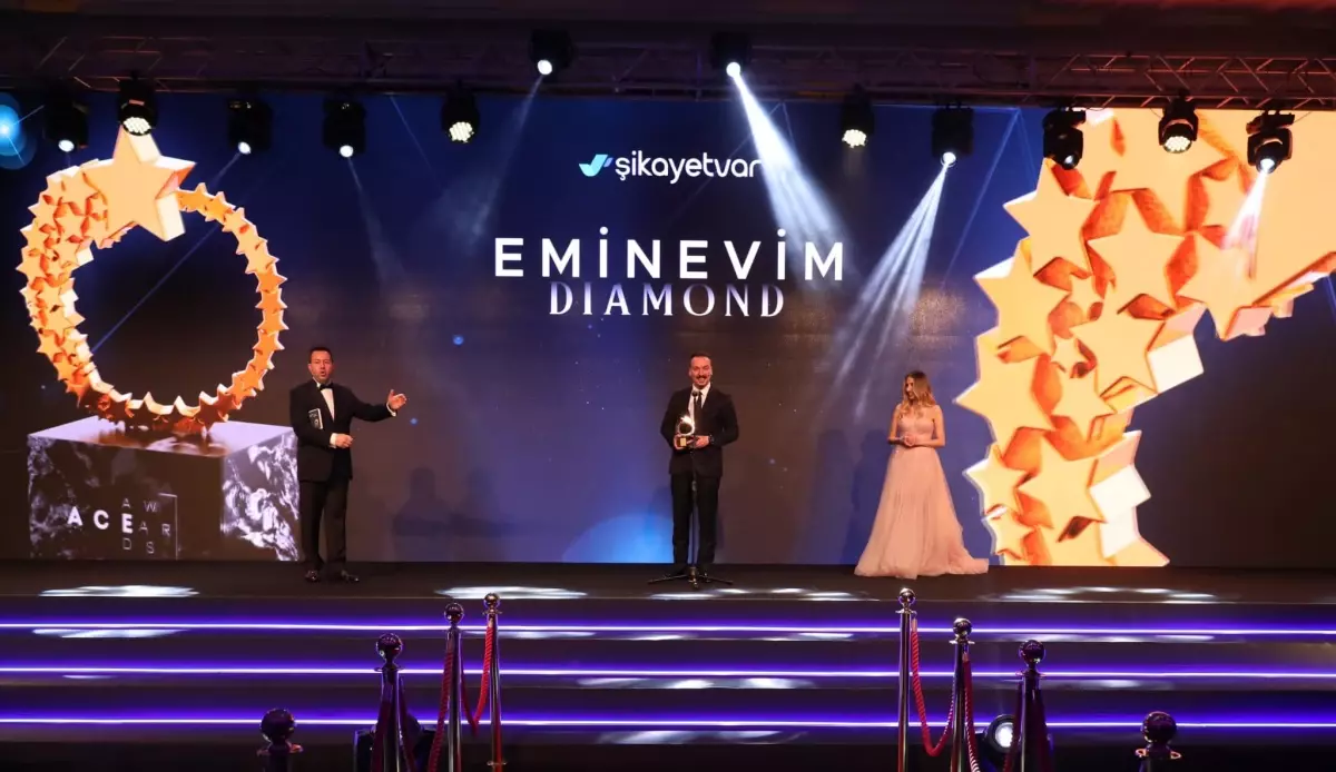 Eminevim' in mükemmel müşteri deneyimi yönetimine iki A.C.E. Diamond Birincilik Ödülü