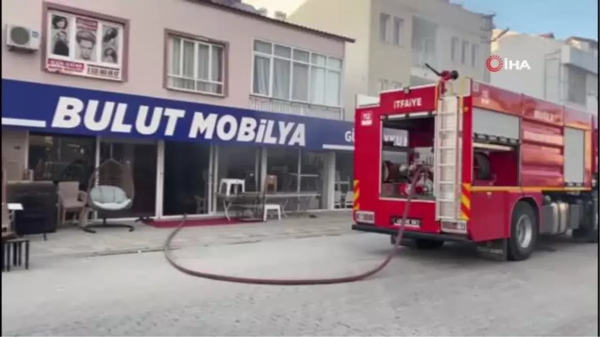 Mobilya atölyesi yandı Haberler