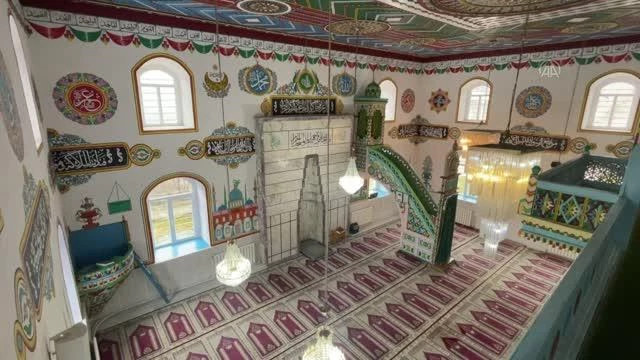 Trabzon'daki 700 yıllık cami ahşap sanatının varlıklı örneklerini barındırıyor