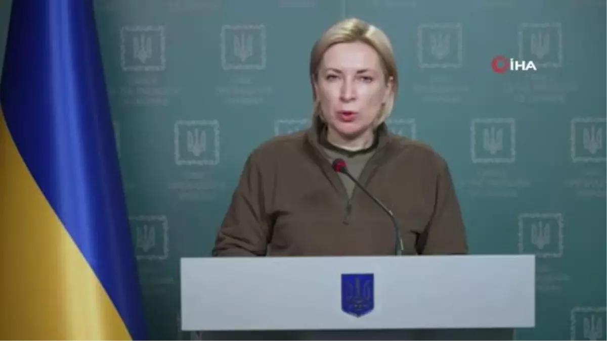 Son dakika haber: Ukrayna Başbakan Yardımcısı Vereşuk: 'bugün Başarılı Bir Şekilde Tahliyelerin Yapılmasını Ümit Ediyoruz'