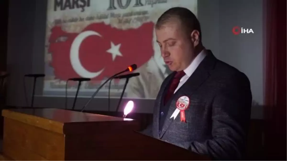 Minik Buğlem'den törende duygulandıran performans