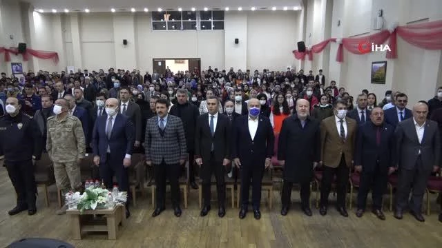 Muş'ta 12 Mart İstiklal Marşı'nın Kabulü ve Mehmet Akif Ersoy'u Anma aktifliği düzenlendi