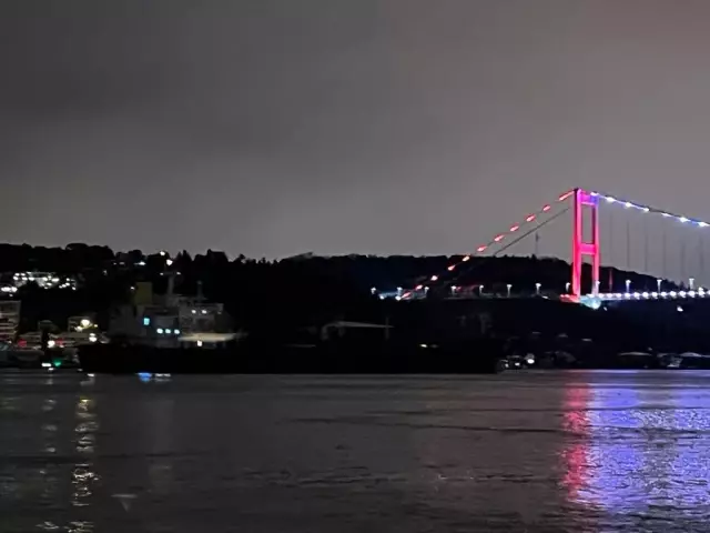 Rusya'da 6 bin 99 ton ayçiçek yağı getiren gemi, İstanbul Boğazı'na ulaştı
