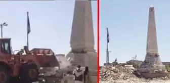 Yemen'deki Türk Şehitlik Anıtı'na saldırı! İş makinesiyle yıkmaya çalıştılar