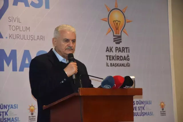 AK Parti Genel Başkanvekili Yıldırım İş Dünyası ve STK Buluşması nda konuştu