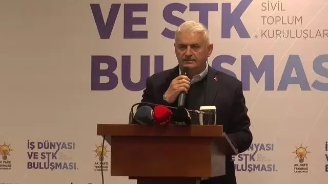 AK Parti Genel Başkanvekili Yıldırım İş Dünyası ve STK Buluşması nda konuştu