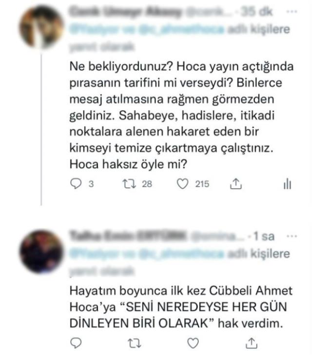 Cübbeli Ahmet Hoca ile Serdar Tuncer arasında sert tartışma: Reyting istiyorsan kalçasını açan birini bul