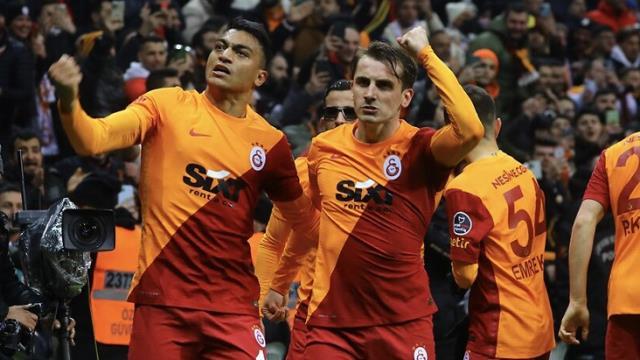 Galatasaray sahasnda Beikta' 2-1 malup etti