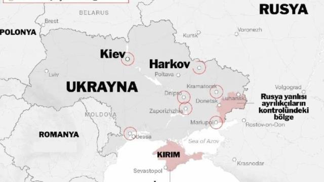 Rusya'dan savaşın seyrini değiştirecek hamle! Stratejik önemdeki Donbas koridorunun kontrolünü ele geçirdiler