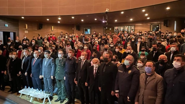 Çaycuma'da İstiklal Marşı'nın kabulü ve Mehmet Akif Ersoy'u anma günü