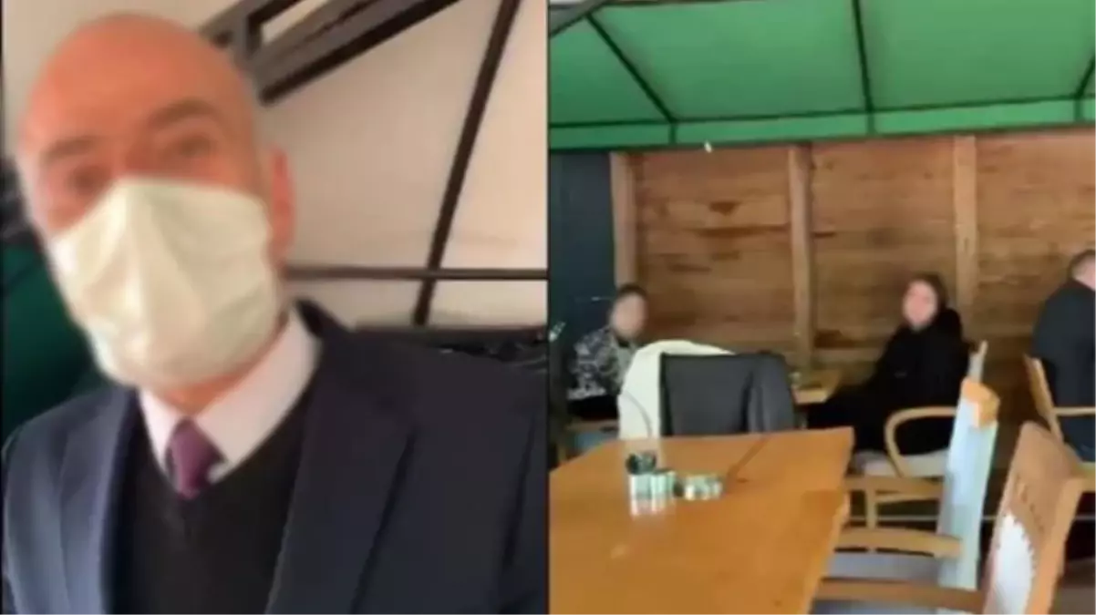 Üsküdar'da restoranda 'Fazla yakınlaşmayın tartışması' kamerada