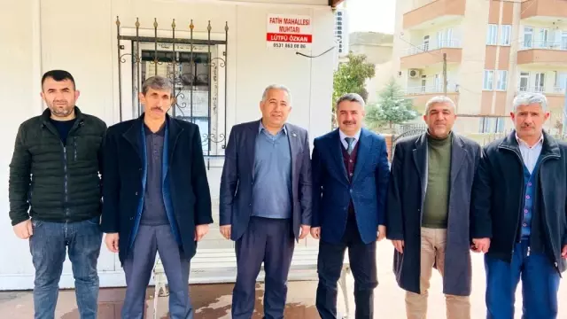 Lider Alkayış muhtarlar ile sık sık bir ortaya geliyor