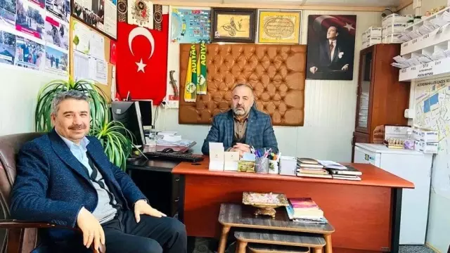 Lider Alkayış muhtarlar ile sık sık bir ortaya geliyor