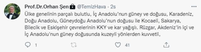 Cuma günü kar yağacak mı? 18 Mart Cuma günü kar yağışı olacak mı? 18 Mart hava durumu nasıl?