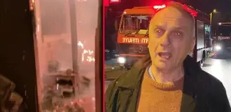 Gece yarısı alevlerin sardığı ahırdaki 10 hayvan telef oldu, sahibi gözyaşlarına boğuldu