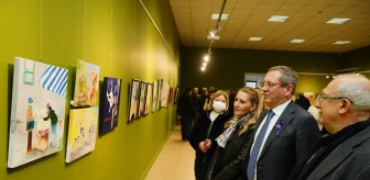 Ayvalık Belediyesi 'Dünya Kadınlar Günü' resim sergisine ev sahipliği yapıyor