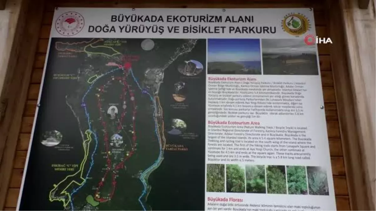 Fransız Yetkililer Büyükada Ekoturizm Rotasını gezdi