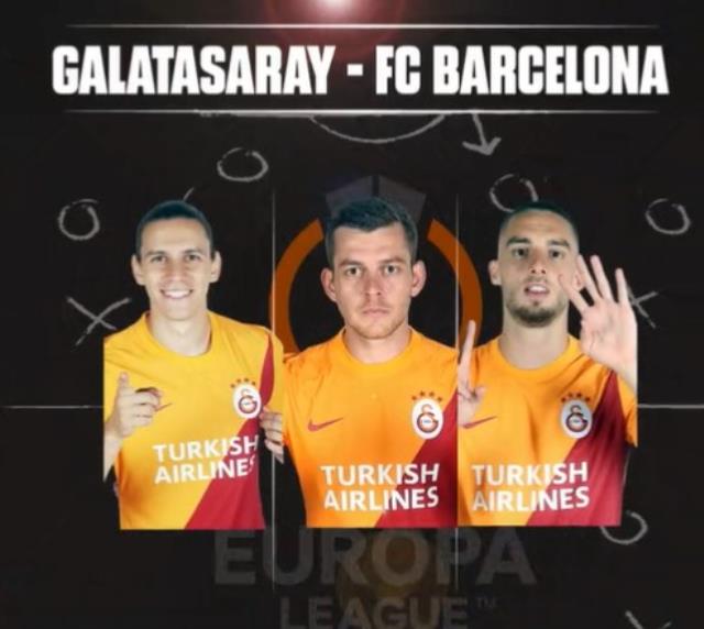Galatasaray Barcelona 11'ler açıklandı! Son dakika! GS BARCA ilk 11'ler belli oldu!