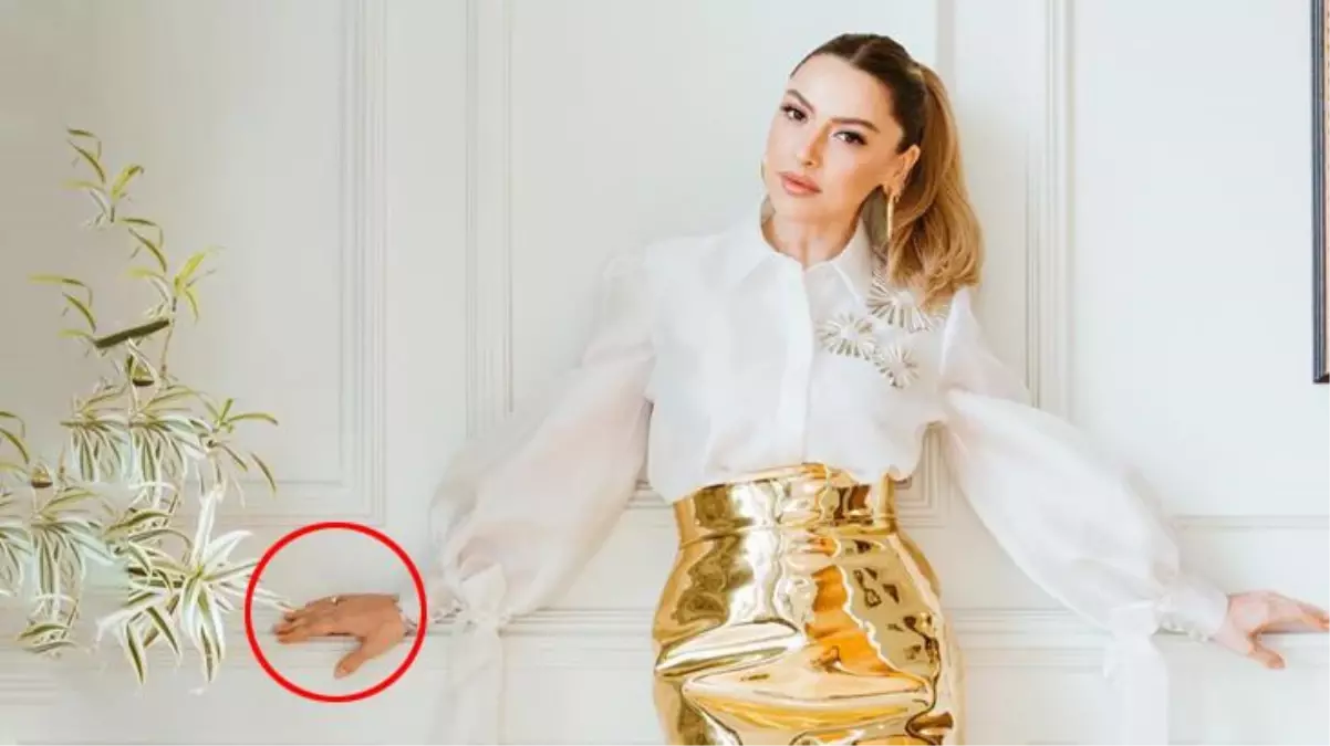 Mehmet Dinçerler ile sessiz sedasız nişanlanan Hadise, alyansıyla ilk pozlarını verdi