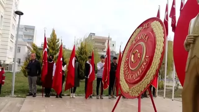 Kahta'da 18 Mart Şehitleri Anma Günü ve Çanakkale Deniz Zaferi'nin 107. yıl dönümü aktifliği