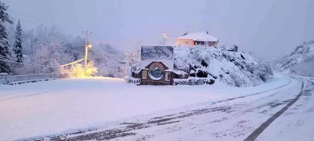 Kastamonu'da kar yağışı tesirli olmaya devam ediyor... 3 ilçede okullar tatil edildi