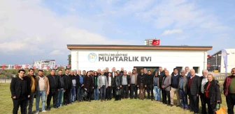 Mezitli'de muhtarlık evi açıldı