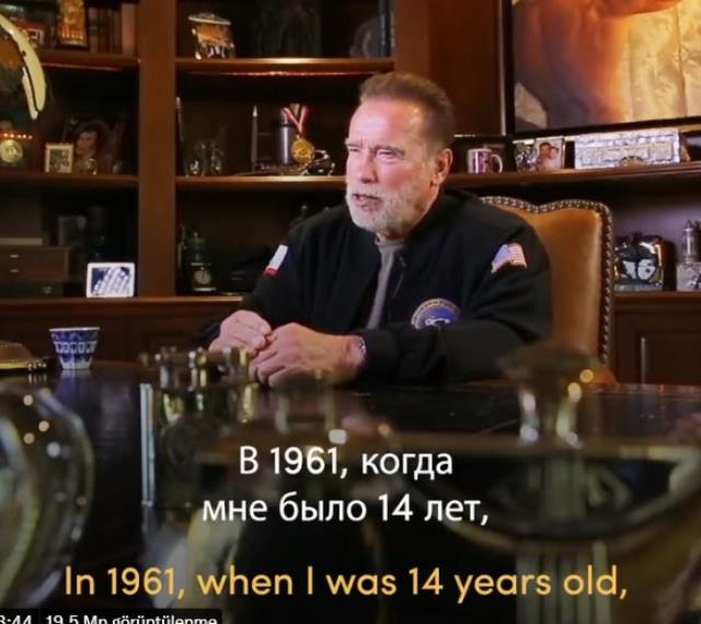 Terminatör, Putin'e seslendi: Savaşı durdur!