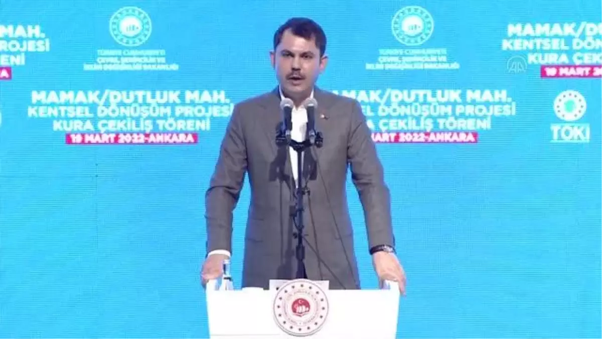 Bakan Kurum: 'Geride bıraktığımız 20 yılda istişareyi ilk önce milletimizle yapmaya gayret gösterdik'