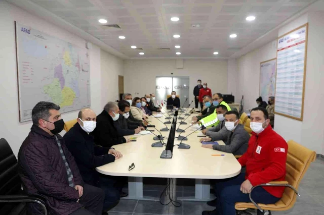 Kars'ta Acil Durum Koordinasyon Kurulu toplantısı yapıldı