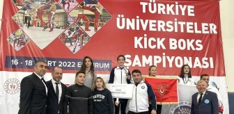 Son dakika haber: Ankaralı sporcular kick boksta 10 madalya kazandı