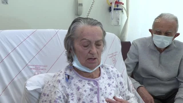Aortu yırtılan emekli hemşire yapay damarla yaşama tutundu