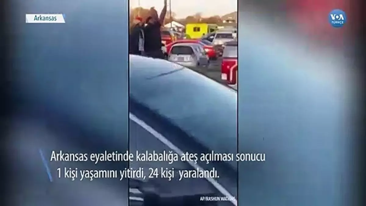 Arkansas'ta Kalabalığa Ateş Açıldı: 1 Ölü 24 Yaralı