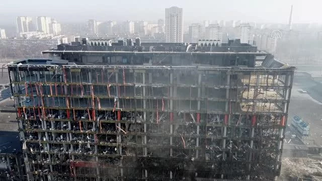 Rusya Kiev'de alışveriş merkezini vurdu, bilanço gittikçe ağırlaşıyor