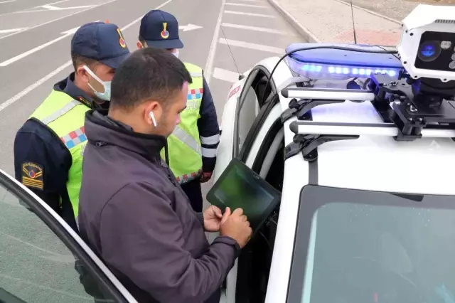 Yerli taşınabilir sürat tespit sistemi Malatya'da kullanılmaya başlandı